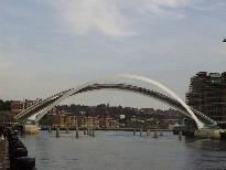 Gateshead Bridge open
